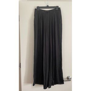 Flowy Black Zara Pants w String Tie
